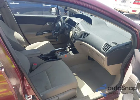 2012 Honda Civic Ex z USA, uszkodzony, nr VIN 2HGFB2F82CH546524